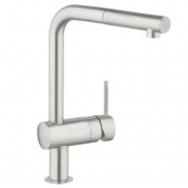 Смеситель для кухни GROHE Minta с выдвижным изливом, 32168DC0 — фото, характеристики, купить в NOVOCHERKASSK-CLIMBO
