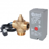 STOUT Компактный 3-Ходовой зональный клапан, сервопривод 230V, с кабелем 1м., НР 1" — фото, характеристики, купить в NOVOCHERKASSK-CLIMBO