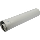STOUT Элемент дымохода конденсац. труба 500 мм DN60/100 м/п PP-FE — фото, характеристики, купить в NOVOCHERKASSK-CLIMBO