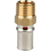 STOUT Переходник с наружной резьбой 1/2"х16 для металлопластиковых труб прессовой — фото, характеристики, купить в NOVOCHERKASSK-CLIMBO