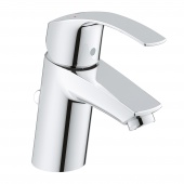 Смеситель для раковины GROHE Eurosmart с донным клапаном, S-size, 33265002 — фото, характеристики, купить в NOVOCHERKASSK-CLIMBO