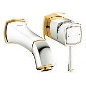 Смеситель для раковины GROHE Grandera (верхняя монтажная часть, вынос 177 мм), 19929IG0 — фото, характеристики, купить в NOVOCHERKASSK-CLIMBO