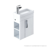 Тумба для ванной комнаты, подвесная, белая, 40 см, Torr, IDDIS, TOR40W1i95. Подходит умывальник 0014000U28 — фото, характеристики, купить в NOVOCHERKASSK-CLIMBO