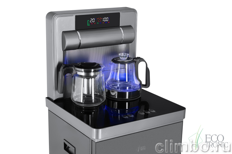 Кулер с чайным столиком Teabar Ecotronic TB50-LNA grey — фото товара