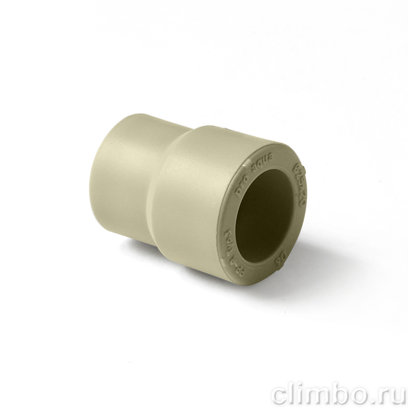 PROAQUAPPR PP-R Муфта переходная Н-В Серая  90-75 — фото товара