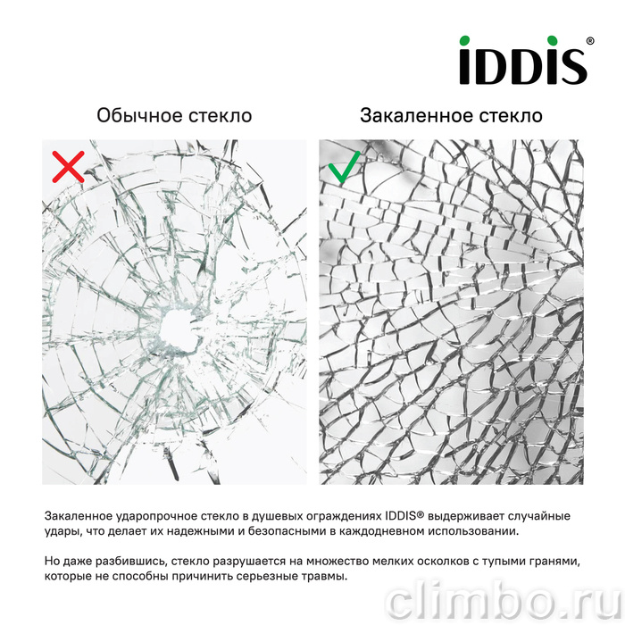 Душевая перегородка Walk In хром 120x195 Slide IDDIS — фото товара