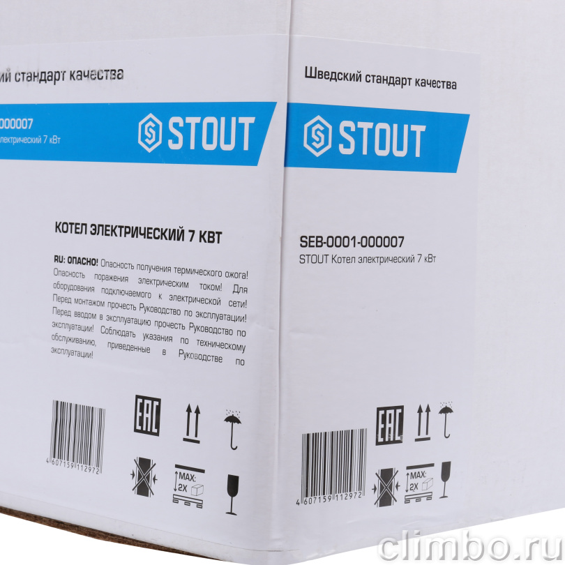 Электрический котел  STOUT 21 кВт — фото товара