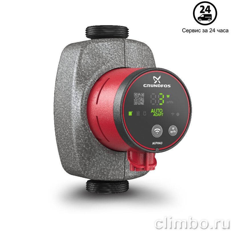 Циркуляционный насос GRUNDFOS ALPHA3 25-80 — фото товара