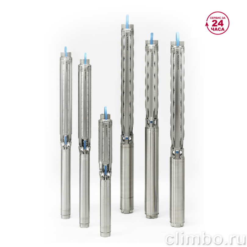 Скважинный насос Grundfos SP 9-25 3x400В (6") — фото товара