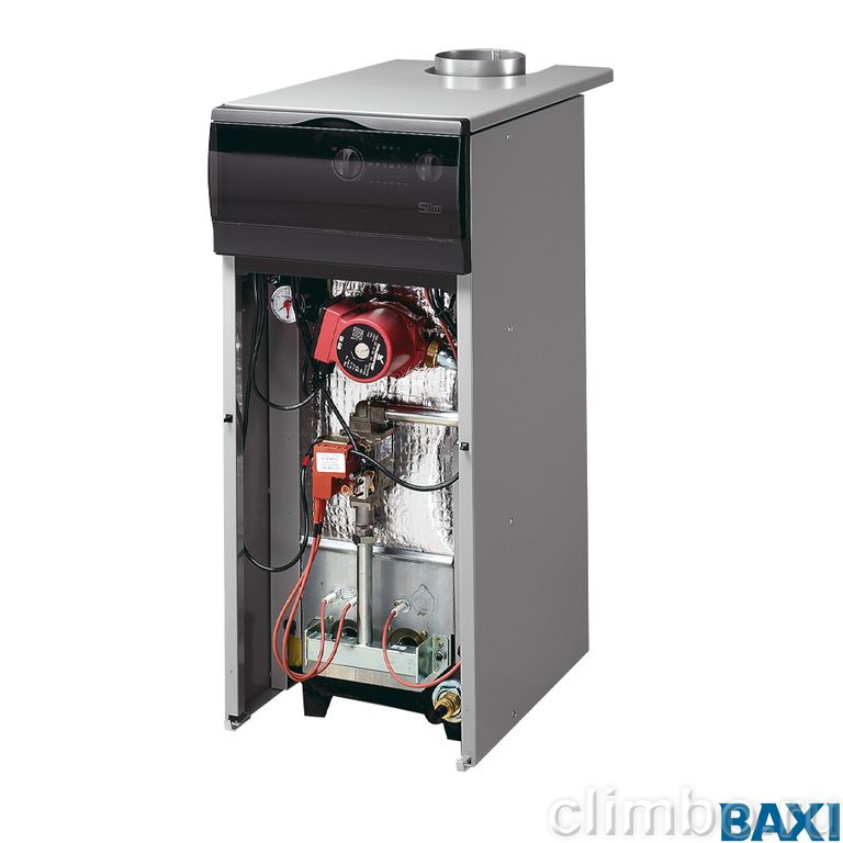 Напольный одноконтурный газовый котел с чугунным теплообменником BAXI SLIM 1.300 iN — фото товара