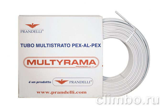 Prandelli Multyrama 16х2,0 (0,2) (бухта 100м) труба металлопластиковая — фото товара