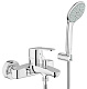 Смеситель для ванны GROHE Eurostyle Cosmopolitan с ручным душем, 33592002 — фото товара