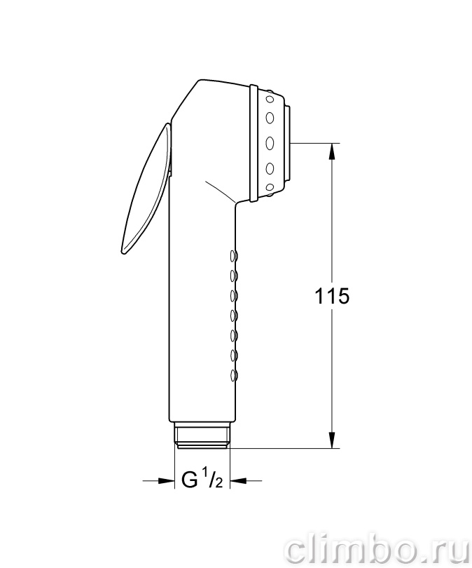 Гигиенический душ GROHE, 28020K00 — фото товара